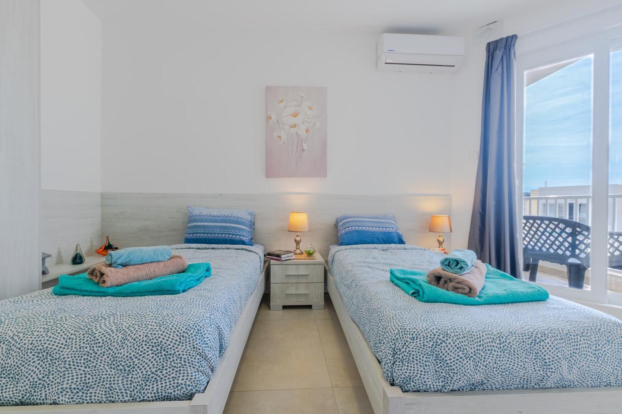 Spacious Brand New Apartment Hc Balcony 3 Bdr 2 Bth Bugibba St. Paul's Bay Buitenkant foto