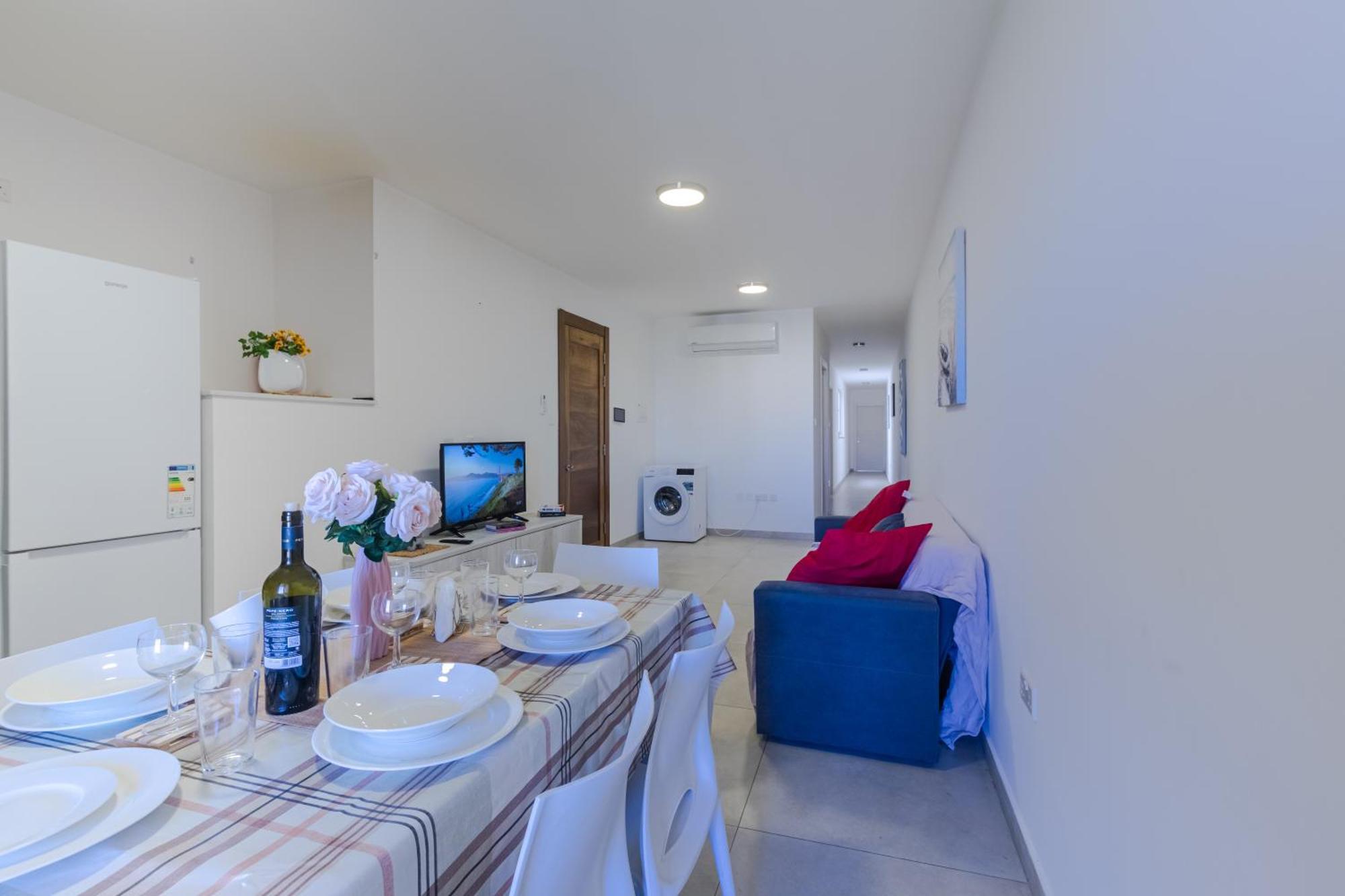 Spacious Brand New Apartment Hc Balcony 3 Bdr 2 Bth Bugibba St. Paul's Bay Buitenkant foto