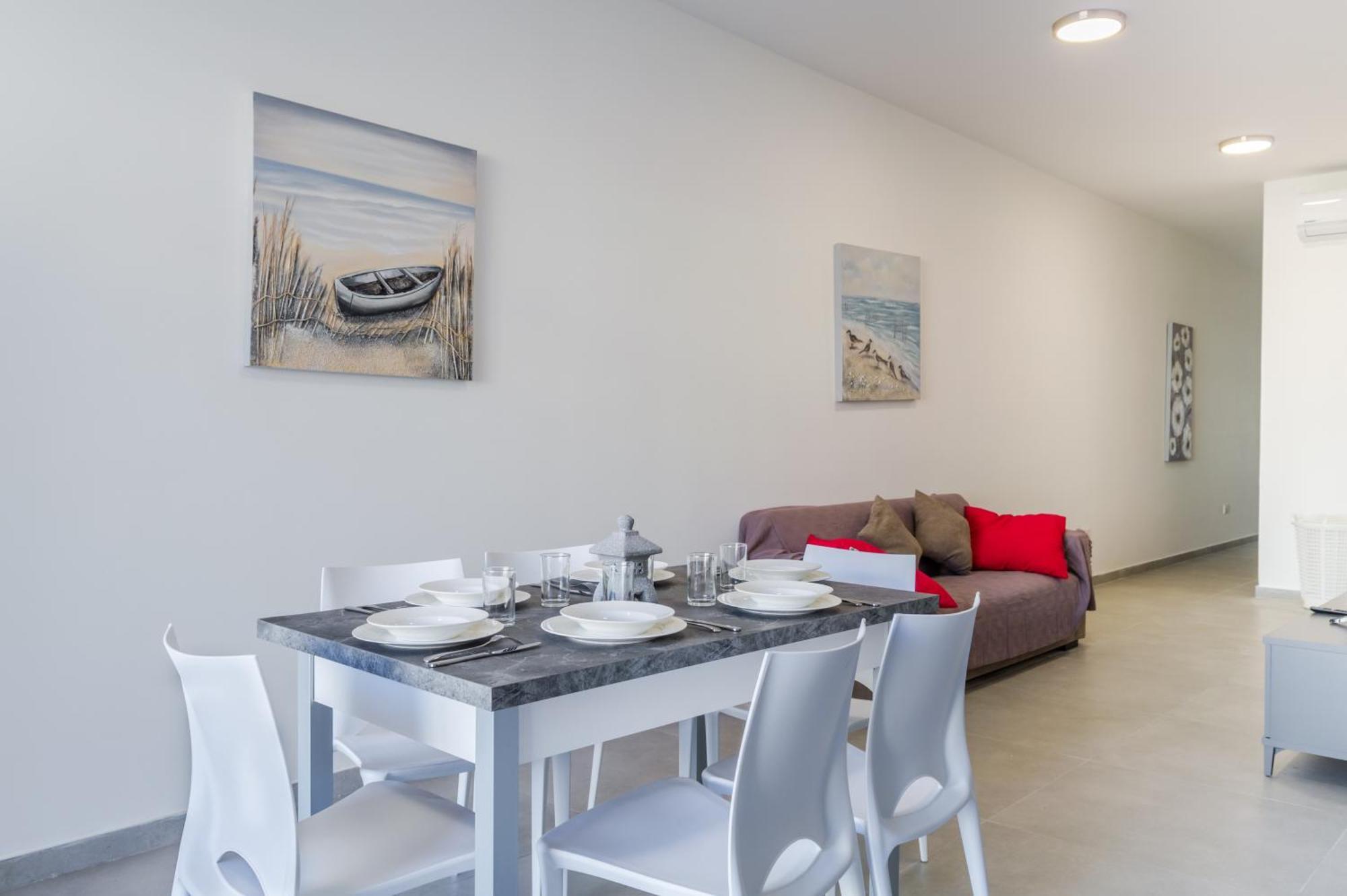 Spacious Brand New Apartment Hc Balcony 3 Bdr 2 Bth Bugibba St. Paul's Bay Buitenkant foto