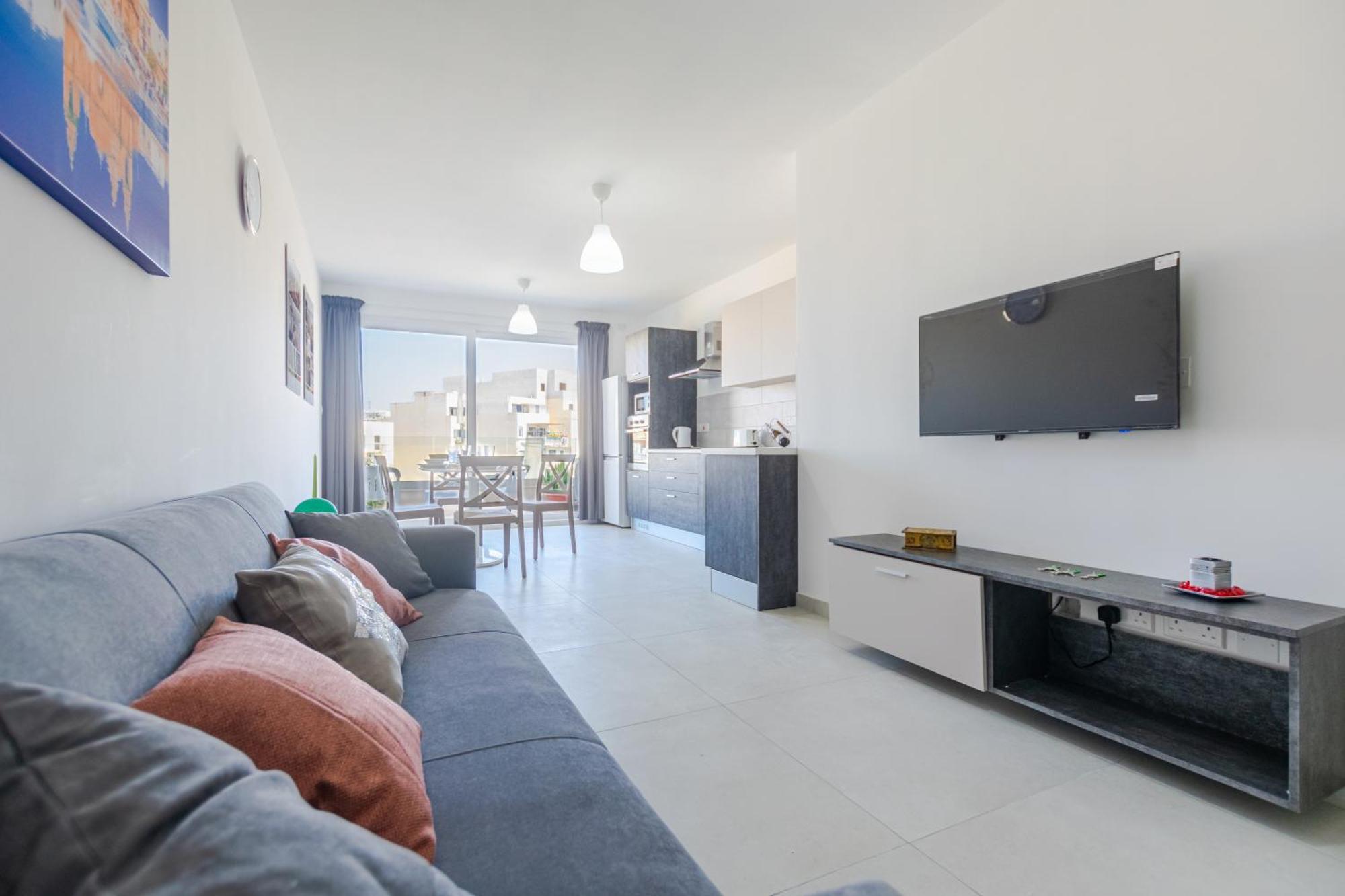 Spacious Brand New Apartment Hc Balcony 3 Bdr 2 Bth Bugibba St. Paul's Bay Buitenkant foto